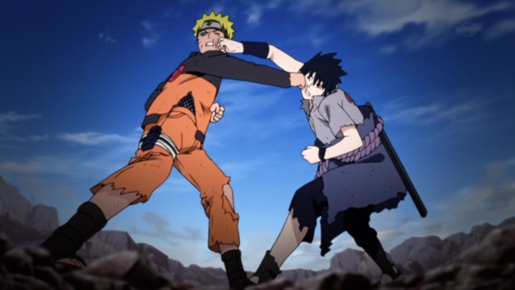 Naruto vs Sasuke