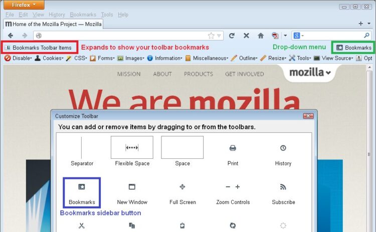 Bookmark Sidebar