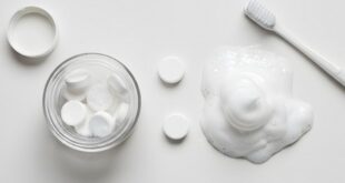 brushing with tablets